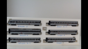 Hobbytrain 14100-1 RABeII 1400 Eurositty 6tlg.analog