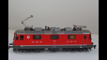 Hag 212 Re 4/4 rot Porrentury AC analog