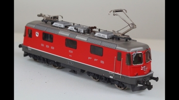 Preview: Hag 212 Re 4/4 rot Porrentury AC analog