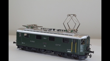 Hag 220-3 Re4/4I SBB grün AC digital 10022