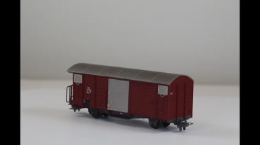 Preview: Bemo 2250-1 Gedeckter Güterwagen GB 5041 RhB