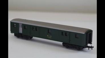 Preview: Ruco 25002 Postwagen BLS grün