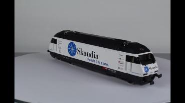 Hag 281-8 Re 460 E-Lok Skandia DC analog