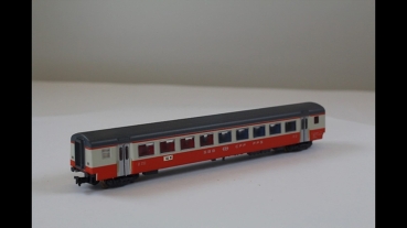 Preview: Minitrix 3147 Pers.-Wg. Swiss Express 2Kl. N