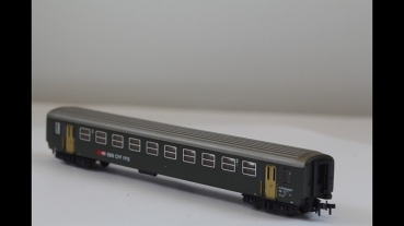Preview: Lima Minibahn 32621452 Pers.-Wagen SBB 2 Klasse N