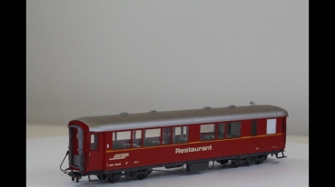 Preview: Bemo 3274103 Personenwagen Restauran WR3013 