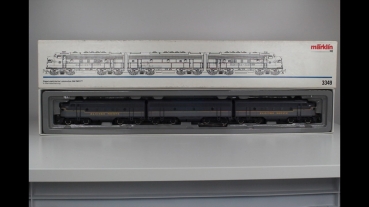 Märklin 3349-1 3-tlg F7 USA Dieseltriebzug analog