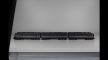 Märklin 3349-1 3-tlg F7 USA Dieseltriebzug analog