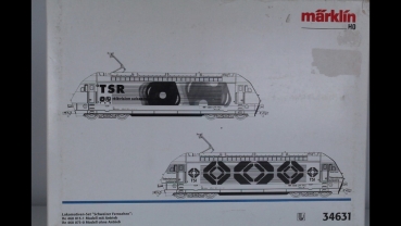 Märklin 34631 Lok-Set "Schweizer Fernsehen" Delta