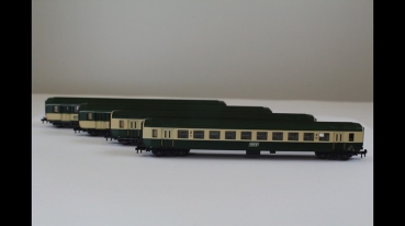 Lima 362-BT Personenwagen. 2Kl. N Set  4 tlg