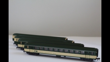 Preview: Lima 362-BT Personenwagen. 2Kl. N Set  4 tlg
