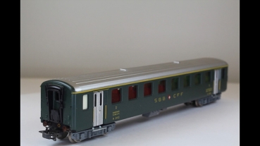 Preview: Hag 400-1 Personenwagen1Klasse mit erhabener Schrift SBB