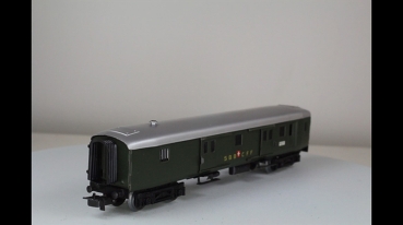 Märklin 4017 Postwagen Blech analog