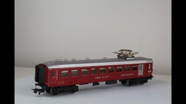 Märklin 4035 SBB Speisewagen Blechgehäuse
