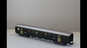 Märklin 4066 Personenwagen m Figuren Beleuchtet