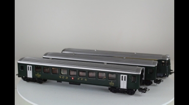 Hag 44420 Steuerwagen mit 2 Personenwagen AC