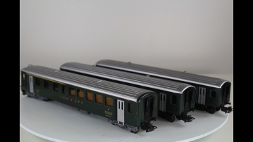 Hag 44420 Steuerwagen mit 2 Personenwagen AC