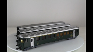 Hag 44420 Steuerwagen mit 2 Personenwagen AC