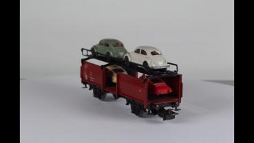 Märklin 4613 Autotransportwagen Guss mit Auto AC