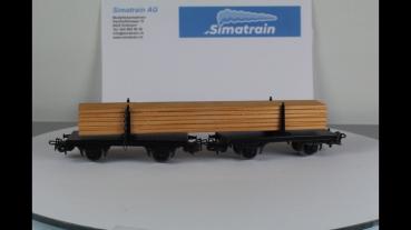 Märklin 4665 Langholzwagen AC 