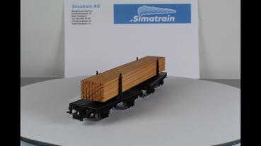 Märklin 4665 Langholzwagen AC 