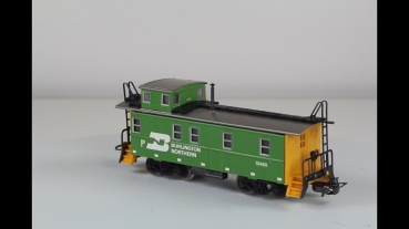 Märklin 4775 Caboose Begleitwagen grün-gelb