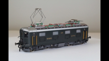 Metropolitan 736 Re 4/4 Serie 401 SBB DC-Analog