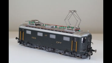 Metropolitan 736 Re 4/4 Serie 401 SBB DC-Analog