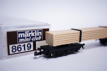 Märklin 8619 Holztransportwagen Z 