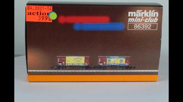 Märklin 86392 Güterwagen Set 2 tlg. Z