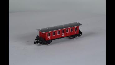 Märklin 8701-1 miniclub Personenwagen rot