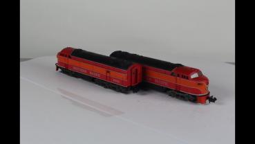 Preview: Rivarossi 9144-49 Disellok SouthernPacific N-Analog