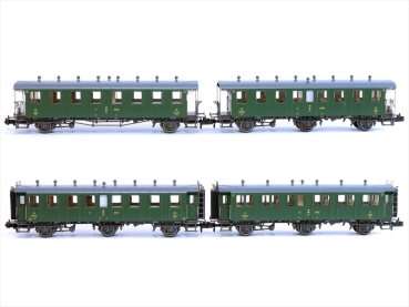 Piko 94343  SBB 4 Oldtimer-Personenwagen B3ü, C, C