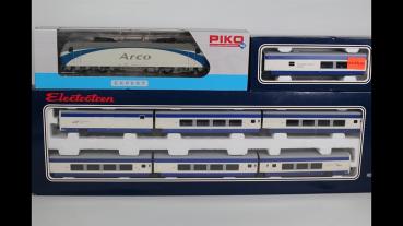 Pico 96945-8 E-Lok Arco mit 7 Talgo WagenDC-Schnittelle 