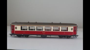 Bemo A-1144 Salonwagen 1 Klasse rot/ beige