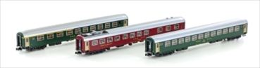 Kato K-23013-1  3 SBB Personenwagen RIC altes Logo ABm/Bm/WRtm IB