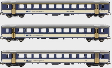 Piko 96091 Wagen Set Train Bleu DC