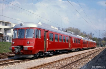 Piko 97253 Triebzug RABDe12/12 3teilig ACS rot