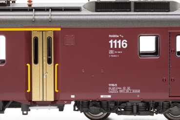 Preview: Piko 97258 Mirage mit grauem Dach 3tlg.-Set rot DCS