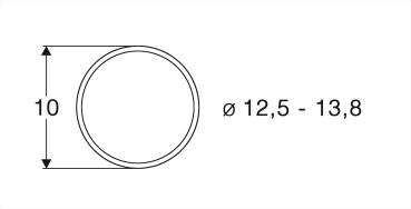 Roco 40066 Haftringsatz  12,5 bis 13,8mm 