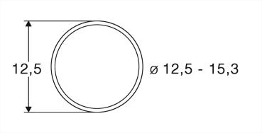 Roco 40075 Haftrings.10Stk.12,5 bis 15,3m