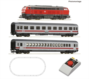 Roco 5100017 Analog Start Set: Diesellokomotive BR 218 (ROCO LINE)