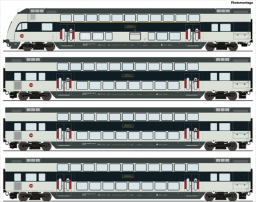 Roco 6210147 4er Set Dosto DSB DCC