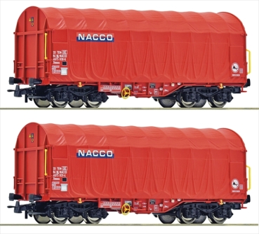 Roco 6600226 2-tlg. Set: Schiebeplanenwagen