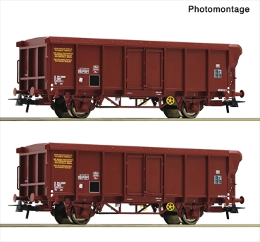 Roco 6600251 2-tlg. Set: Rolldachwagen