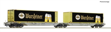 Roco 6600320 Container-Doppeltragwagen