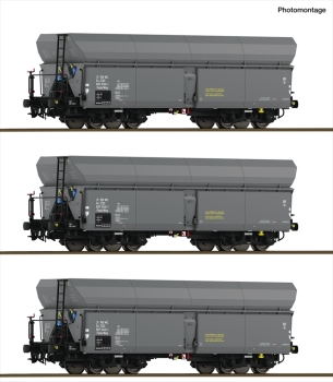 Roco 6600325 3-tlg. Set: Selbstentladewagen