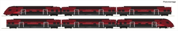 Roco 7700039 6er Set Railjet Doppelstock