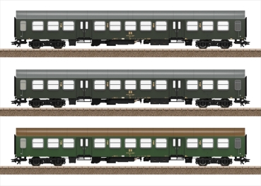 Trix 23180 Personenwagen-Set Halberstädter Mitteleinstiegswagen