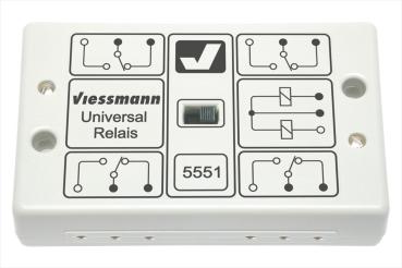 Viessmann 5551  Universal Relais 1x4UM